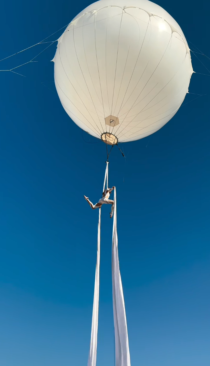 Ballon champagne géant